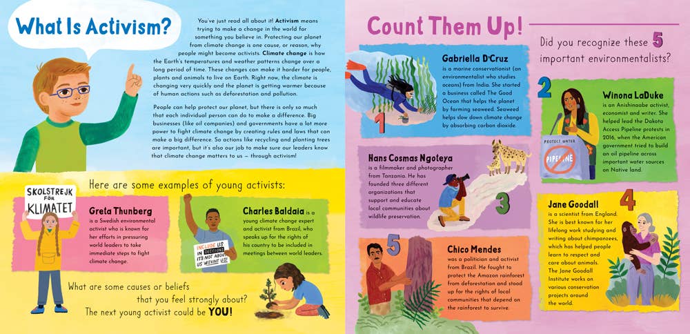 Barefoot Books - Count On Us! Climate Activists from One to a Billion: Hardcover