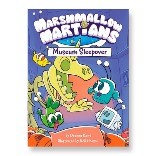 Marshmallow Martians: Museum Sleepover : (A Graphic Novel)