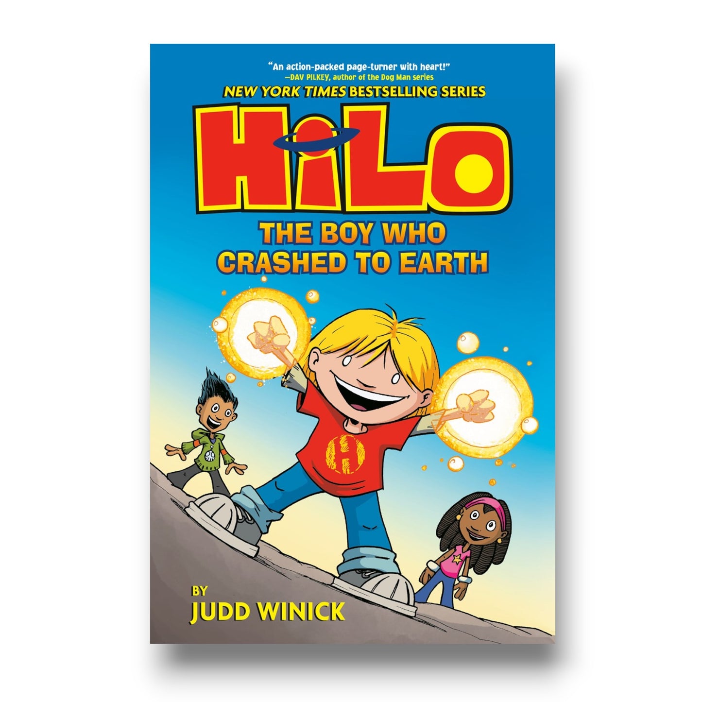 Hilo Book 1: The Boy Who Crashed to Earth : (A Graphic Novel)