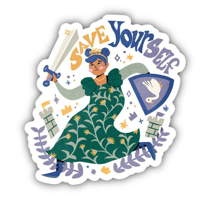 Big Moods - Save Yourself Fairytale Sticker