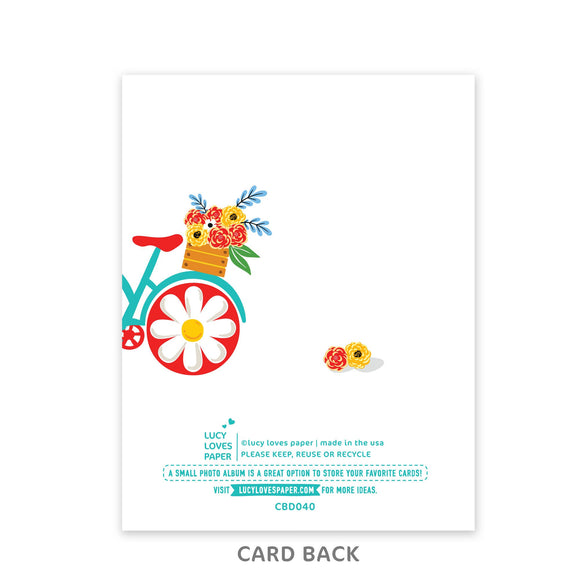 Lucy Loves Paper - Wheelie Great Birthday | Pun Bicycle Birthday Card