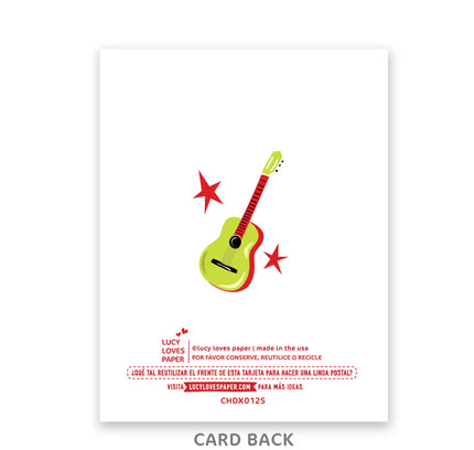 Lucy Loves Paper - Feliz Navidad Mariachi Nutcracker |Christmas card in Spanish