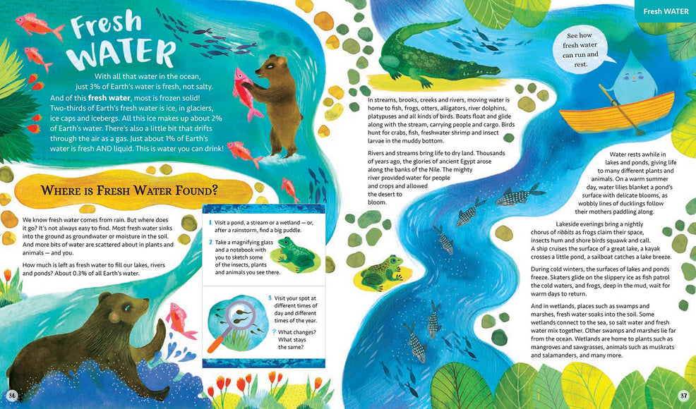 Barefoot Books - Barefoot Books Water: A Deep Dive of Discovery