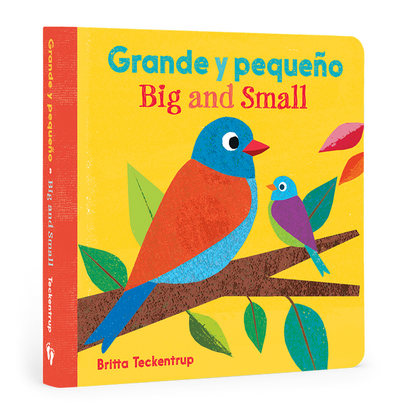 Barefoot Books - Grande y pequeño / Big and Small: Bilingual Spanish Board Book