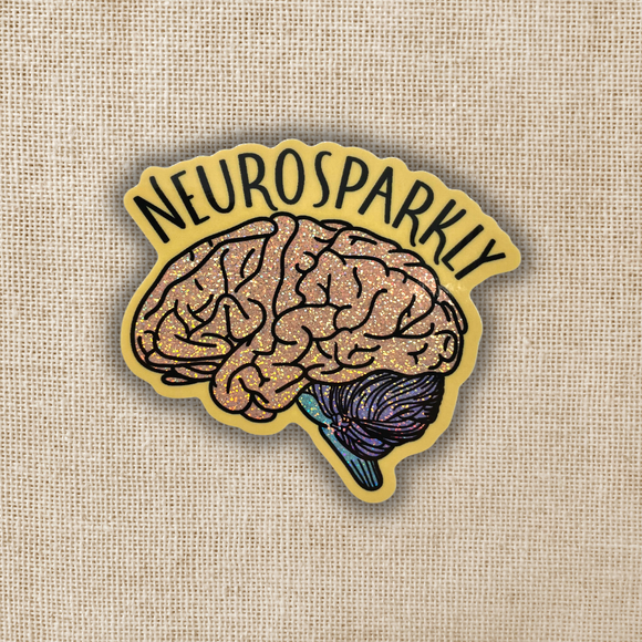 Kingdom of Threads - Neurosparkly Holographic Sticker