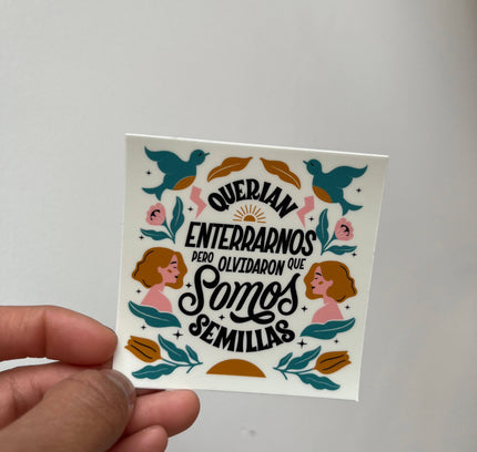 Jen Zeano Designs - Semillas Sticker