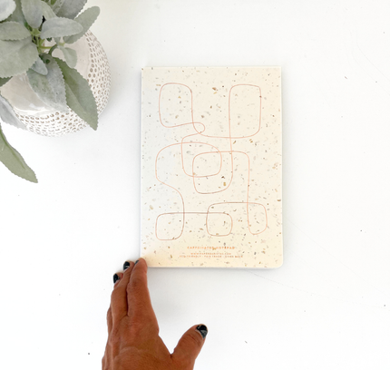 Paper Baristas - Journal Notebook Notepad | Recycle Coffee Bean Grounds Paper