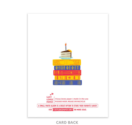 Lucy Loves Paper - Beautiful Life Story | Books Birthday card