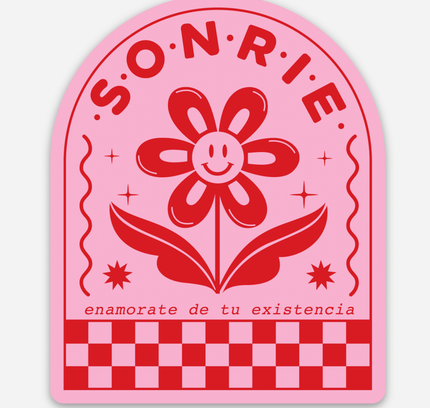 Jen Zeano Designs - Florecita Feliz Sticker