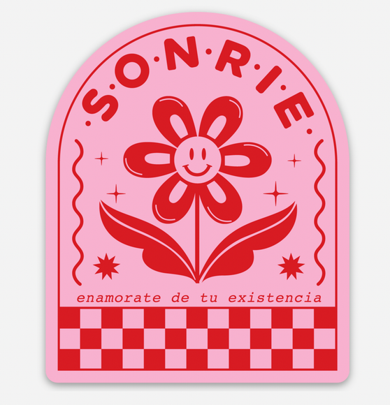 Jen Zeano Designs - Florecita Feliz Sticker
