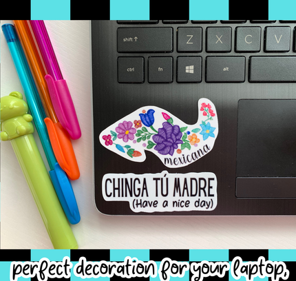Lalatina Shop - Funny chismosa sticker mexican hispanic latina vinyl sticker