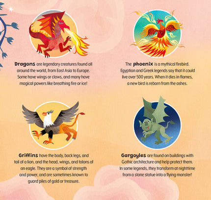 Barefoot Books - Dragons and Other Creatures of the Sky
