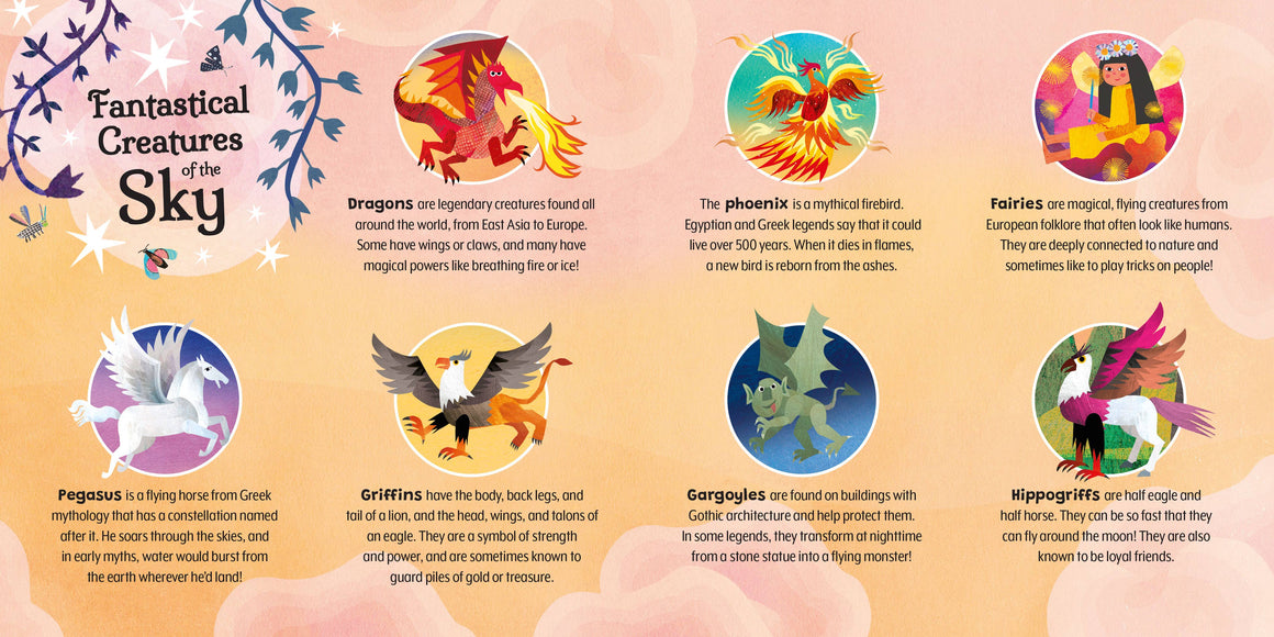 Barefoot Books - Dragons and Other Creatures of the Sky