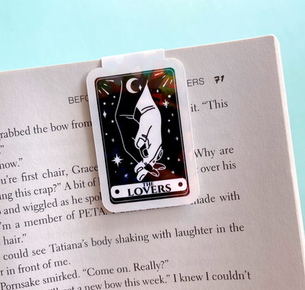 My Secret Copy - The Lovers Tarot Card Magnetic Bookmark