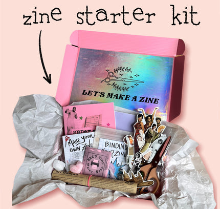 Bre’s Tiny Print Shop - Handmade Zine Starter Kit