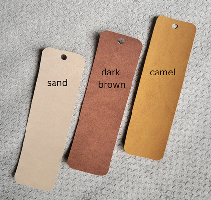 Bookish Heaux - Mushroom Aesthetic Faux Suede Bookmark