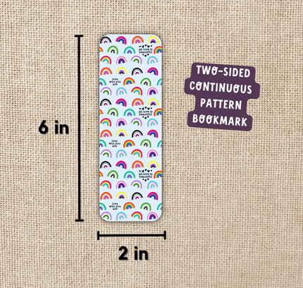 Kingdom of Threads - LGBTQIA+ Pride Rainbows Bookmark