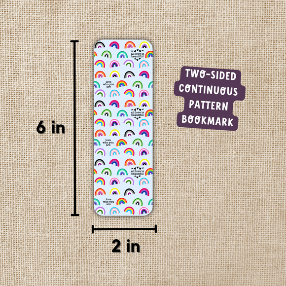 Kingdom of Threads - LGBTQIA+ Pride Rainbows Bookmark