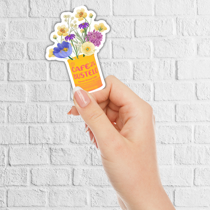 inviting affairs paperie - Cafe Bustelo Sticker – Trendy Vinyl Decal for Coffee Lovers