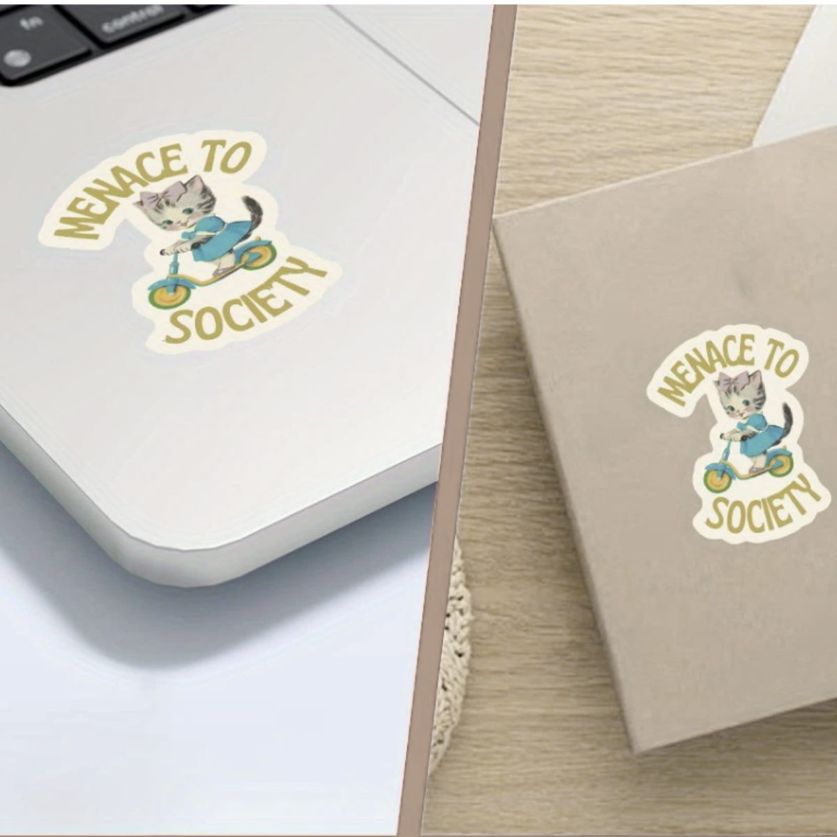 inviting affairs paperie - Menace to Society Sticker