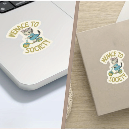 inviting affairs paperie - Menace to Society Sticker