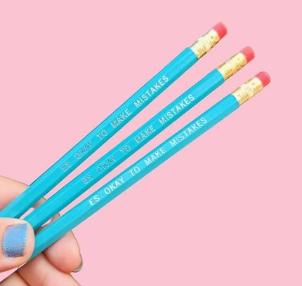 Ana Karen Loves Paper - Es Okay To Make Mistakes Pencil