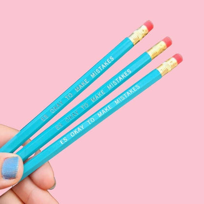 Ana Karen Loves Paper - Es Okay To Make Mistakes Pencil