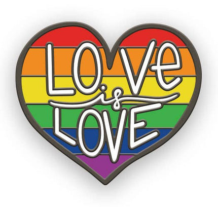 Paper House Productions - Love is Love Enamel Pin