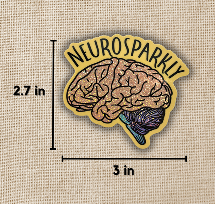 Kingdom of Threads - Neurosparkly Holographic Sticker