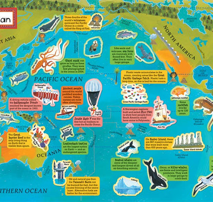 Barefoot Books - Barefoot Books World Atlas Sticker Book