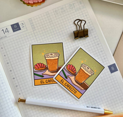 Marlene Vega Studio - El Cafecito Sticker