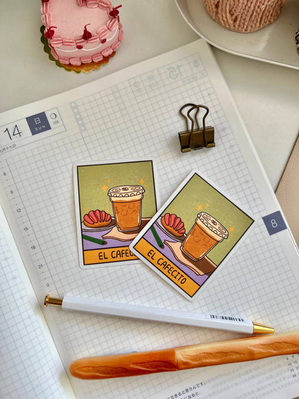 Marlene Vega Studio - El Cafecito Sticker