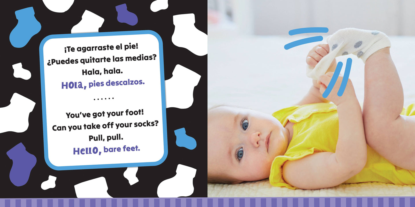 Barefoot Books - ¡Hola, pies! / Hello, Feet!: Bilingual Spanish Board Book