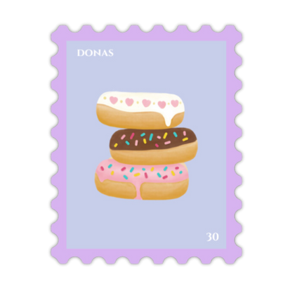 Things in Spanish - Donas Sticker