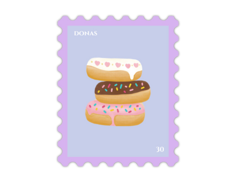 Things in Spanish - Donas Sticker
