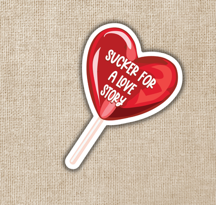 Wildly Enough - Sucker for a Love Story Sticker