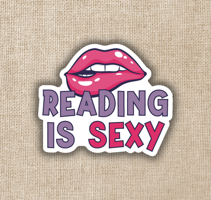 Wildly Enough - Reading is Sexy Sticker