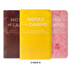 Paletas 3-Pack B: Yellow - Garnet - Pink