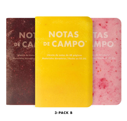 Field Notes - Paletas 3-Packs