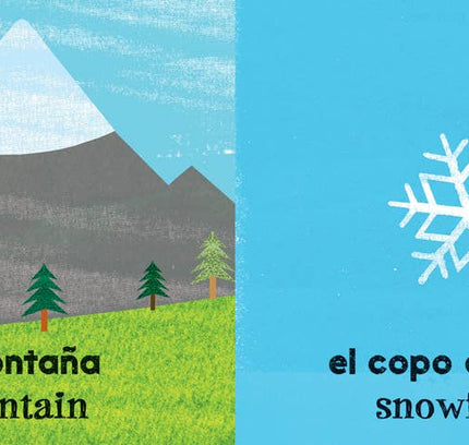 Barefoot Books - Grande y pequeño / Big and Small: Bilingual Spanish Board Book