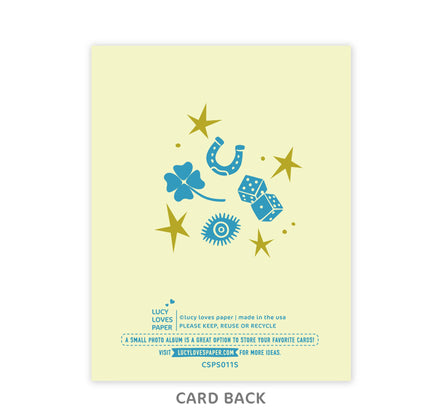 Lucy Loves Paper - Buena Suerte | Good Luck Card in Spanish