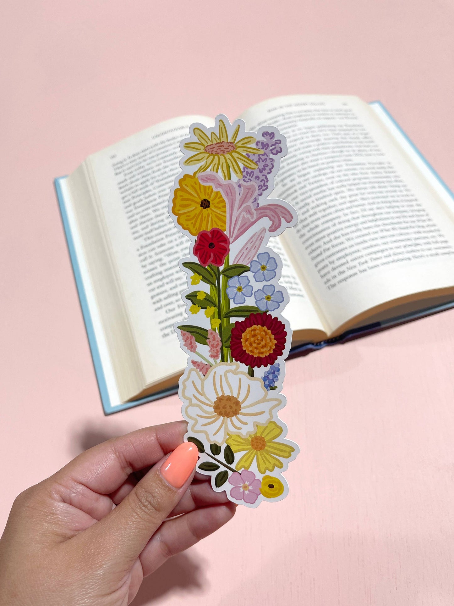 Bloomwolf Studio - Wildflowers Die Cut Bookmark