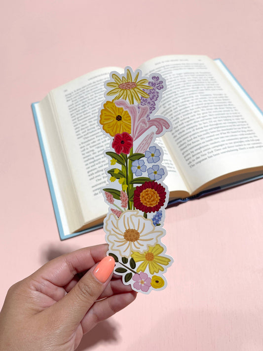 Bloomwolf Studio - Wildflowers Die Cut Bookmark