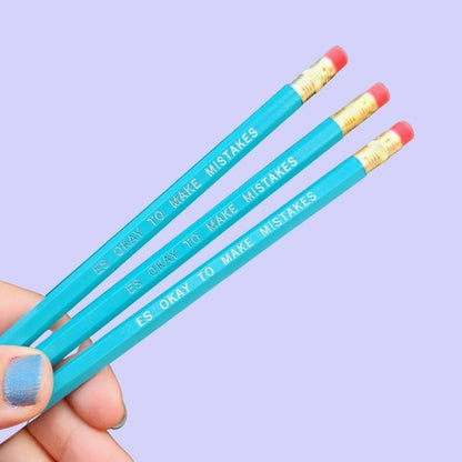 Ana Karen Loves Paper - Es Okay To Make Mistakes Pencil