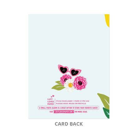 Lucy Loves Paper - Happy Birthday Beautiful | birthday card (A2)