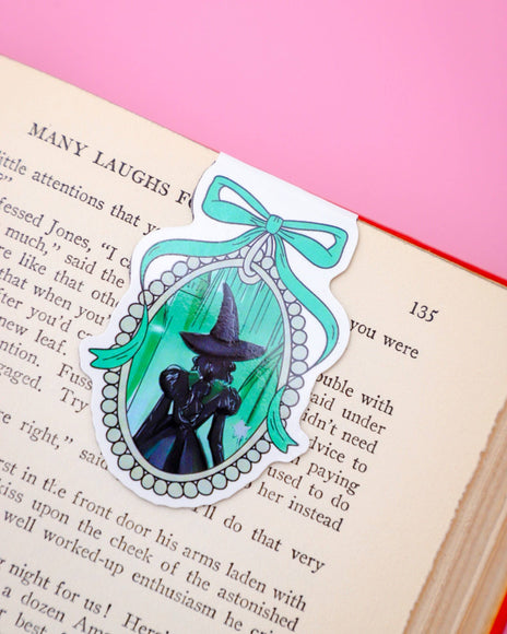 Furever Booked - Elphaba Magnetic Bookmark