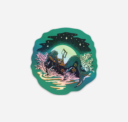 Fables & Tales Co. - Midnight Mermaid Reader Sticker