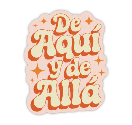 Things in Spanish - De Aquí y De Allá Sticker