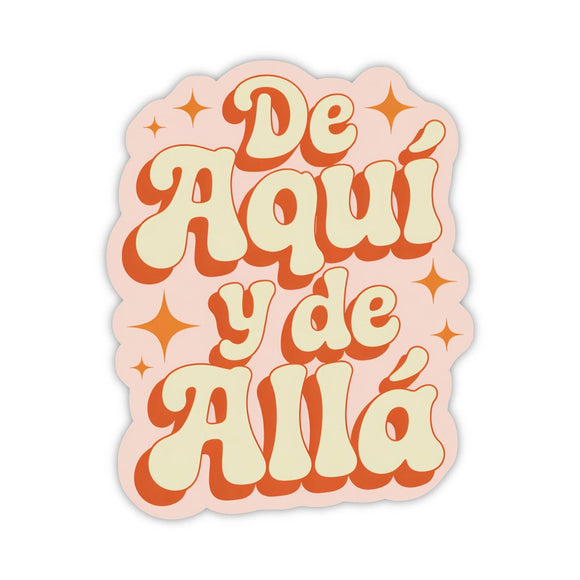 Things in Spanish - De Aquí y De Allá Sticker