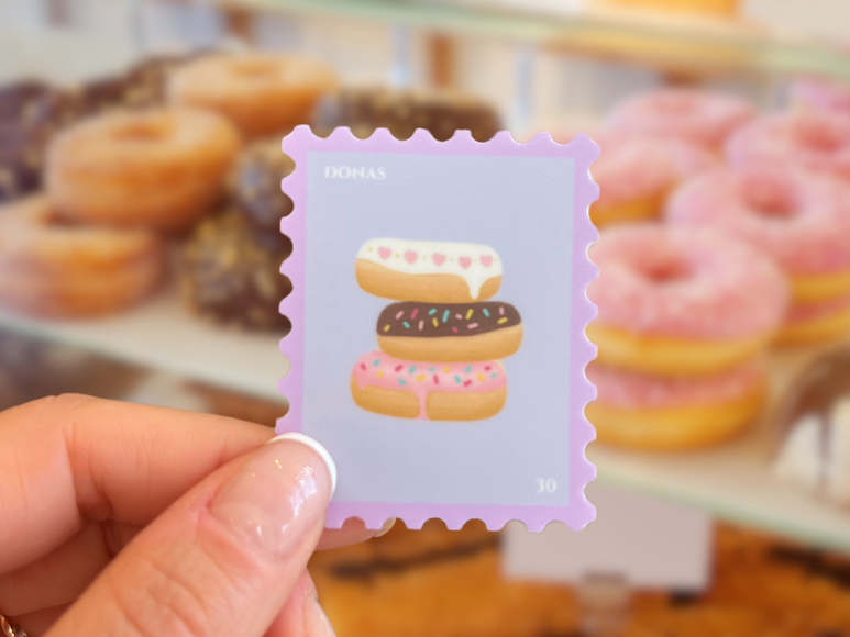 Things in Spanish - Donas Sticker
